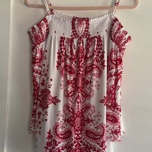 Off shoulder long sleeved top